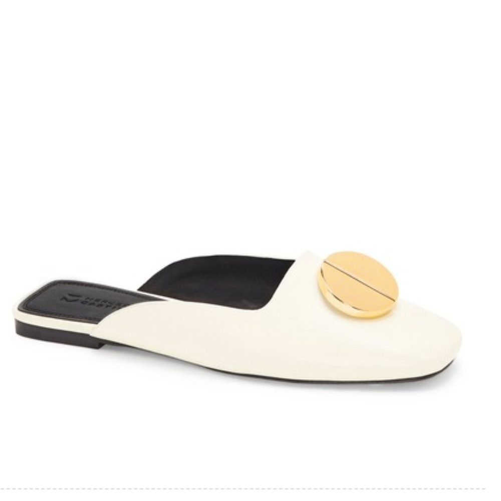 MERCEDES CASTILLO slip-on square toe loafer flats - Picture 4 of 7
